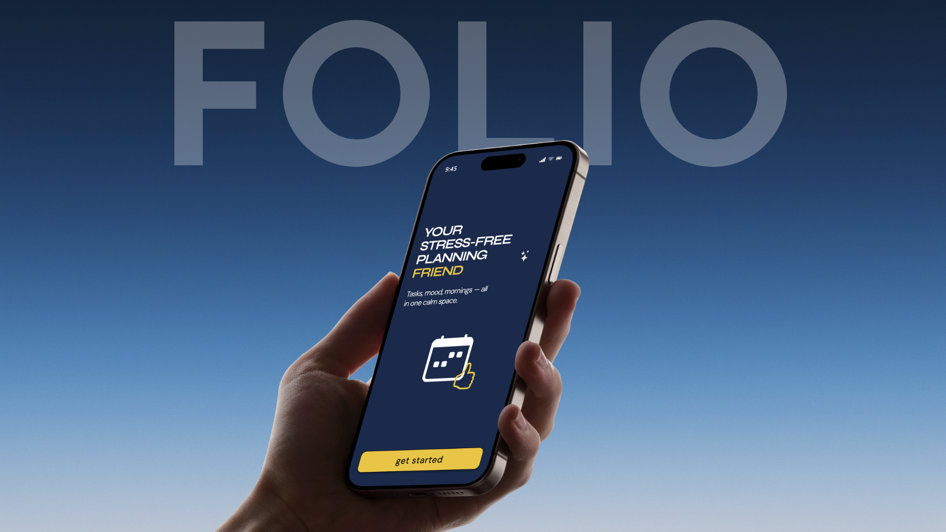 Folio — Daily Planner & Mood Tracker